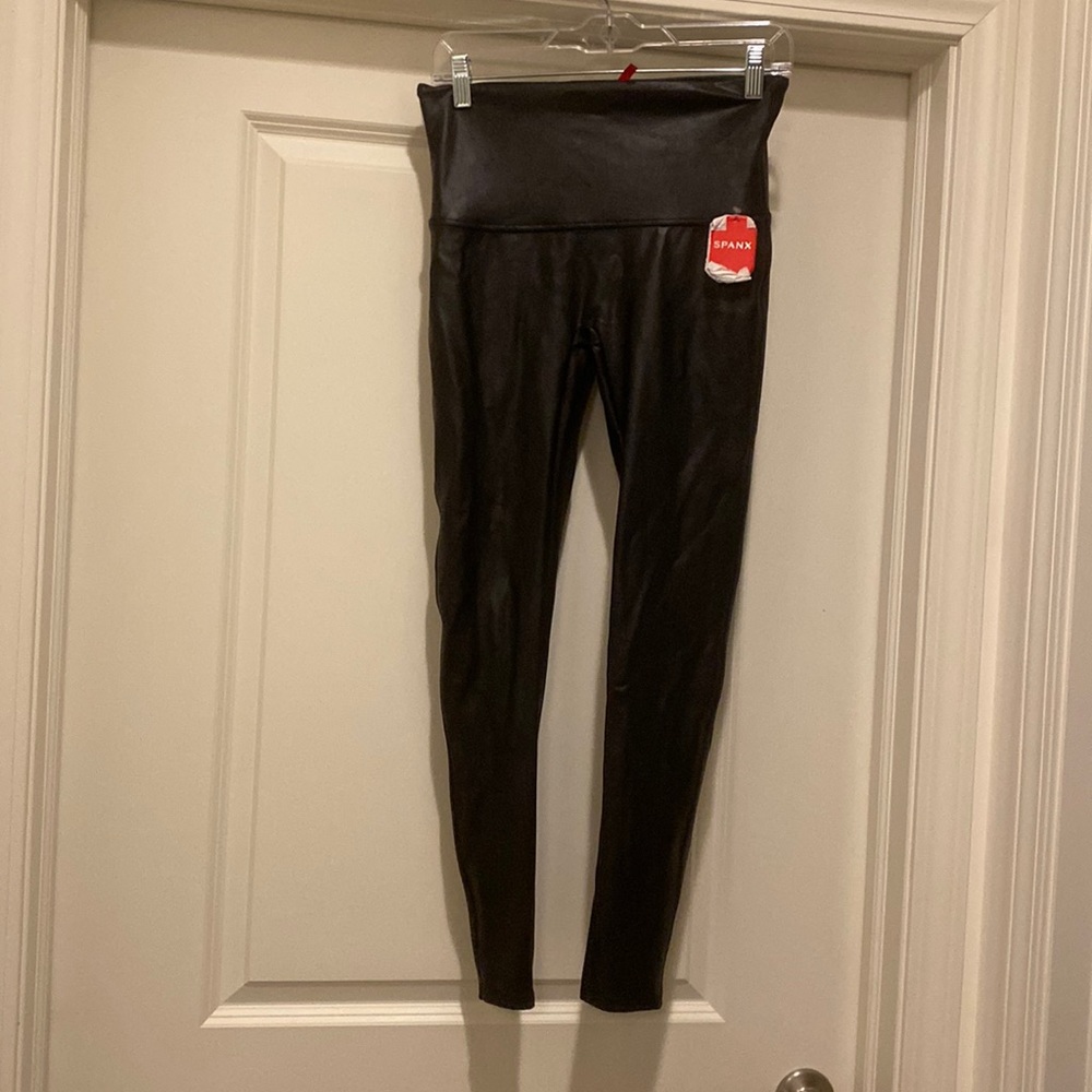 Spanx Leather Leggings🌙